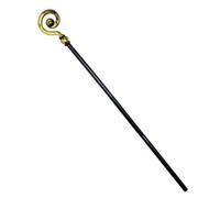DVOFU Wizard Staff Prop Bastone da passeggio vintage Retro Bastone Puntelli di plastica Re Scettro per collezionisti Artigianato Teatro Vestire Giochi di ruolo Negozi Museo