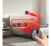 DVONE Rilevatore di Telecamere Nascoste, Mini Rilevatore di Induzione Intelligente con 4 Perline per Lampade a Infrarossi, Chip Sensore AI e Distanza di Rilevamento di 10 m, per Uffici, Hotel, Case