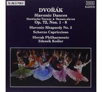 Anton (Antonin) Dvorak Slawische Tänze 9-16/Rhaps.2/+ (CD)