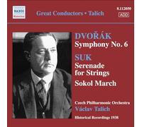 Antonin Dvorák Dvorak: Symphony No. 6/Suk: Serenade for Strings/Sokol March (CD)