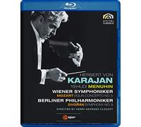 Karajan: Mozart Violin Concerto No.5/Dvorak Symphony No.9 (Blu-ray)