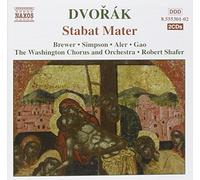 Antonin Dvorák Stabat Mater (Shafer, Washington Chorus and Orchestra) (CD) Album