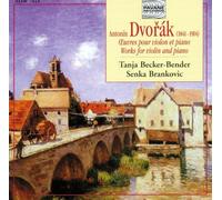 Dvorak/ Becker-Bender, Tanja/ Brankovic, Senka - Wrks For Vln & Pno / Sta Op 57 / Romantic Pieces