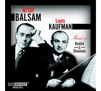 Antonin Dvorák Music Of (Balsam, Kaufma) (CD) Album