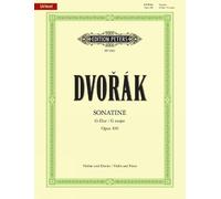 DVORAK EDITION PETERS DVORÁK ANTON - SONATINE IN G OP.100 FOR VIOLIN (Tascabile)