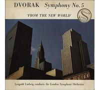 Dvorak* - Leopold Ludwig Conducts London Symphony Orchestra, The - Symphony No. 5 In E Minor, Op. 95 (From The New World) - Dvorak* - Leopold Ludwig Conducts London Symphony Orchestra, The LP