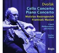Dvorak-Rostropovich/Maxian's Czech Philharmonic - Cello & Piano Concerto
