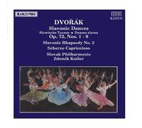 Zdenek Kosler DVORAK: Slavonic Dances, Op. 72 / Slavonic Rhapsody (CD)