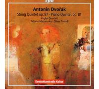 Dvorak/ Vogler Quartett/ Masurenko/ Triendl - String Quintet Op 97: Piano Quintet Op 81