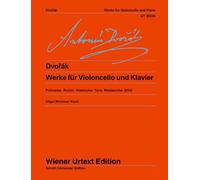 Dvorak: Works for Cello and Piano - Edited by the sources - cello and piano - Wiener Urtext - advanced - (UT 50244)