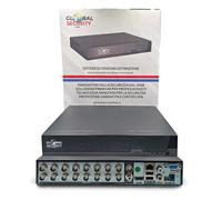 DVR 16 Canali 5MP Lite XVR Ibrido AI Face Detection Uscita 4K Novatek GSS Pro