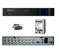 DVR 16 CANALI HD 2 TB 16 CANALI PROFESSIONALE SERVER ITALIANO HARD DISK 2000 GB