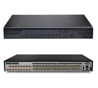 DVR 32 Canali Ibrido Videoroveglianza H.264 HDMI P2P Analogico con Telecomando