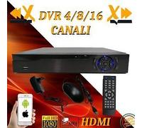 DVR 4-8-16 Canali 6 IN 1 HDMI 1080P Cloud Videosorveglianza IBRIDO TVCC XMEYE