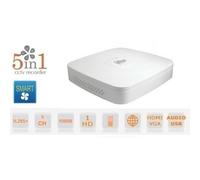 DVR 4 CANALI CVI AHD TVI ANALOGICO IP 1080N H265 5 TECNOLOGIE IN 1