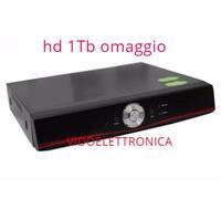 DVR 8 CANALI AHD H264 HDMI CLOUD VIDEOSORVEGLIANZA, IBRIDO CON HD DA 1000GB TVCC