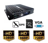 DVR mobile AHD 1080P 4-PIN VGA SD GPS