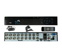 DVR Videosorveglianza 16CH 1080P 5 IN 1 APP Xmeye Uscita video BNC RVT-TC016PL