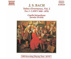 Dvrak Jaroslav - Suite (Ouvertures) Nn.3-5 Bwv 1068-