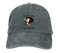 DVRSCVHEN Mafalda Cartone Animato Cappello Multicolore Cappello da Donna con Punte Le Cose Sono Curate Personalized VI Sor Cappelli di Protezione