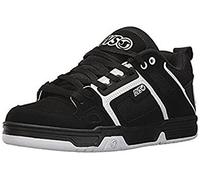 DVS APPAREL Comanche, Sneaker Uomo, nero (Noir (Black White Nubuck)), 38