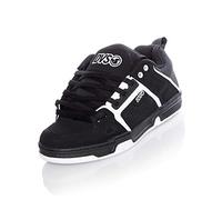 DVS Unisex Enduro 125 Scarpa da Skate, Nero Nubuck Bianco, 48 EU