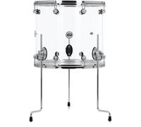 DW Design Acryl FloorTom 18"x16", Clear - Floor Tom