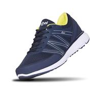 DW Scarpe di Diawin - Ortopediche Larghe Uomo in 3 Diverse Larghezze Con Suole Extra Large - Senza Cuciture per Diabetici, Piedi Larghi Hallux Gonfi - Morning Blue