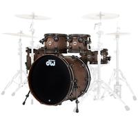 DW Walnut Satin Ebony Burst 6pcs