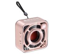 DW12 Mini altoparlante Bluetooth wireless portatile Subwoofer trasparente con su