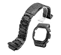 DW5600 Kit mod for incisione vintage compatibile con Casio GWM-B5000 5600 5610 Serie modificata cassa for orologio in acciaio inossidabile + cinturino Accessori Strumenti