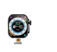 DW99 S9 Ultra Android Smart Watch 4G LET 800W Camera GPS WIFI G00gle Play Heart Rate Smartwatch For Men Student (Black,3GB 32GB)