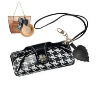 Dwafill custodia per occhiali da appendere e sole, set da 2 pezzi, dotata di clip per cappello, adatta per spiaggia, campeggio, arrampicata