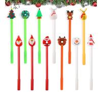 Dwafill Penne Natalizie, 12 Count Penne a Sfera Natalizie, Penna Natale, per Diari, Appunti, Forniture per Ufficio, Cancelleria, Set Penne Natalizie, Penna gel Natalizia.