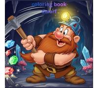 dwarf coloring book for kids: Fun & Easy Fantasy Dwarf Illustrations to Color