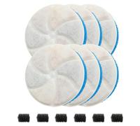 Dwarfuarm Filtro W09S - Set di 6 fontana per acqua per gatti e cani