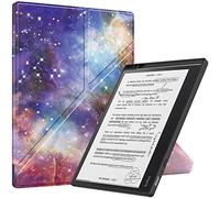 DWaybox Custodia per Kobo Elipsa 2E 10.3" rilasciata 2023, morbida copertura posteriore opaca in TPU, Smart Folio Shell Origami Cover protettiva con chiusura magnetica e funzione di supporto -Stelle