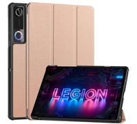 DWaybox Custodia per Lenovo Legion Y700 (Gen 5) 8.8" 2026 Modello TB323FU, Guscio Rigido Leggero Design Folio Sottile con Rivestimento Protettivo Intelligente e Supporto Multiangolo -Oro rosa