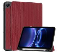 DWaybox Custodia per Xiaomi Redmi Pad 2 9.7 pollici 2026, Folio Matte TPU | Cavalletto | Auto Wake/Sleep & Stylus Holder | Finitura in fibra di carbonio | Protezione antiurto | Ritagli di precisione