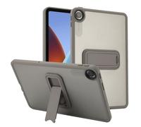 DWaybox Custodia per Xiaomi Redmi Pad 2 9.7 pollici 2026 Modello, Bordo in TPU e in PC Rigido Semitrasparente Satinato, Cavalletto Regolabile con Protezione Antiuurti -Grigio