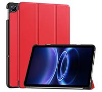 DWaybox Custodia per Xiaomi Redmi Pad 2 SE 9.7 pollici 2026 Modello, Guscio Rigido Leggero Design Folio Sottile con Rivestimento Protettivo Intelligente e Supporto Multiangolo -Rosso
