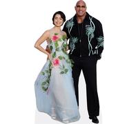 Dwayne Johnson And Auli'i Cravalho (Duo) Mini ritaglio di celebrità
