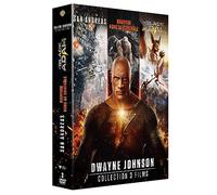 Dwayne johnson - coffret 3 films : rampage - hors de contrôle + san andreas + black adam
