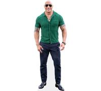 Dwayne 'The Rock' Johnson (Green Top) a grandezza naturale