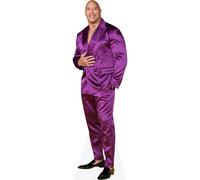 Dwayne 'The Rock' Johnson (Purple Suit) a grandezza naturale
