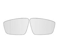 DWBXRRQS Vetro Specchio Esterno Compatibile con per Jetta per MK6 Modello USA 2011-2018 per Passat B7 Modello USA 2011-2015 Specchietto Retrovisore Laterale in Vetro per Ala Modello USA