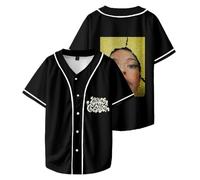 DWDKJU Nina Chuba 2025 Maglietta, Gli Appassionati di Musica Stampata alla Moda Leggera A Maniche Corte da Indossare Tutti I Giorni,Nero,3XL