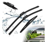 DWDUI Set di Spazzole Tergicristallo Anteriori E Posteriori per Subaru per Impreza XV GK G&T 2017 18 19 2020 2021 2022 2023 per Crosstrek Hybrid E-Boxer Spazzola per Parabrezza