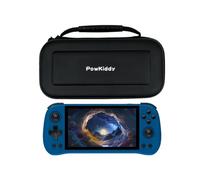Dwdzey Borsa di stoccaggio per Powkiddy X55/X28 Console portatile gioco portatile Custodia rigida protettiva per il trasporto Custodia rigida Nero