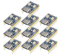 DWEII 10 connettori USB-C RP2040-Zero RP2040 compatibili con Raspberry Pi Microcontroller PICO modulo scheda di sviluppo dual-core Cortex M0+ Flash da 2 MB (saldato pin)